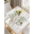 thumbnail image 5 of Green Eucalyptus Leaves Placemats Set of 6, Summer Botanical Weeping Placemats for Dining Table, Place Mats for Kitchen Tabletop, Waterproof Wipeable Dining Table Mats Set, 5 of 9