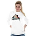 thumbnail image 3 of Betty Boop Pudgy the Dog Best Buds Women Plus Size Long Sleeve Tee Brisco Brands 2X, 3 of 5