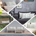 thumbnail image 6 of Sage Green Botanical Body Pillow Covers 20"x60", Modern Farmhouse Tropical Leaves Soft Brushed Microfiber Breathable Throw Pillow Covers, Pillowcase with Zipper for Couch Sofa Bedroom Living Room, 6 of 9