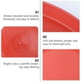 thumbnail image 3 of MasteelfCA 3pcs Chicken Feed Plates Food Containers Feeding Tray Pads Poultry Food Tray, 3 of 9