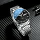 thumbnail image 4 of Reloj luminoso impermeable para hombre blanco, 4 of 9