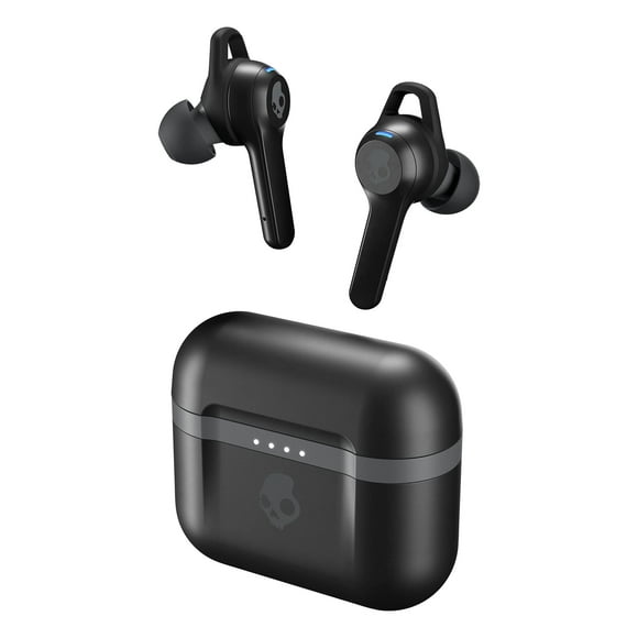 Auriculares intraurales inalámbricos Indy Evo XT de Skullcandy, batería de 30 horas, micrófono, funcionan con dispositivos iPhone, Android y Bluetooth, color negro