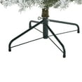 thumbnail image 5 of Nearly Natural 6.5' Slim Spruce Flocked Artificial Christmas Tree Prelit 300 Warm White LED Lights, 5 of 8