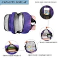 thumbnail image 3 of FORMRS Unisex School Backpack 17" Student Travel Bag with Laptop Compartment, Blue Road, 3 of 7