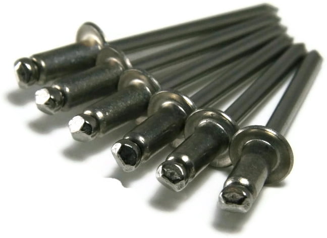 6-6 POP Rivets All Stainless Closed End - 0.251-0.375 Grip 3/16" x Qty-250 