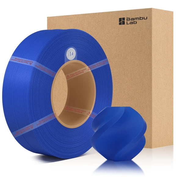 Filamento 3DTOOLS Bamboo PLA Básico 1.75 mm Recarga 1 kg Azul Oscuro