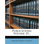 Publications, Volume 25...