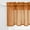 Burnt Orange, variant on Kitchen Valances for Windows,Linen Sheer Farmhouse Valances for Living Room,Beige