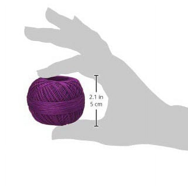 Handy Hands Lizbeth Cordonnet Cotton Size 10-Purple Iris DK - image 2 of 2