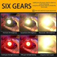 thumbnail image 2 of Multifunctional Magnetic Keychain Light 500LM COB Camping Light Adjustable Work Light for Outdoor Emergency & Repair, 2 of 4