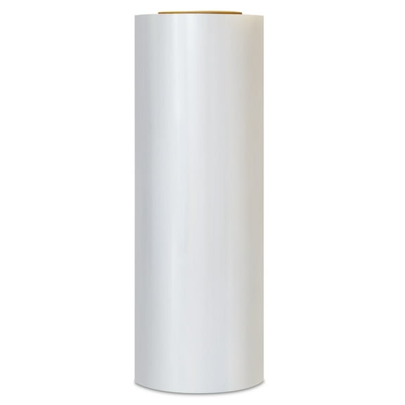 MMBM Cast Hand Stretch Wrap 15" x 1500' 65 Gauge 1 Roll Clear Quiet Unwind Film for Packing Storing and Moving