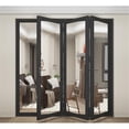 thumbnail image 2 of Pemberly Row 3 Panels Folding Doors - Black Folded Out From Left To Right, 2 of 20
