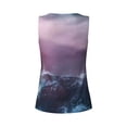 thumbnail image 5 of Picia lighthouse Waves Torrential Rain Pattern Women's Workout Tank Top,Breathable Activewear,Slim Fit Athletic Top,Versatile Workout Moisture-wicking top-Small, 5 of 9