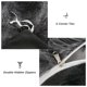 thumbnail image 5 of Conjunto de Ropa de Cama annadaif Full Plush Shaggy Tie Dye Negro, 5 of 6