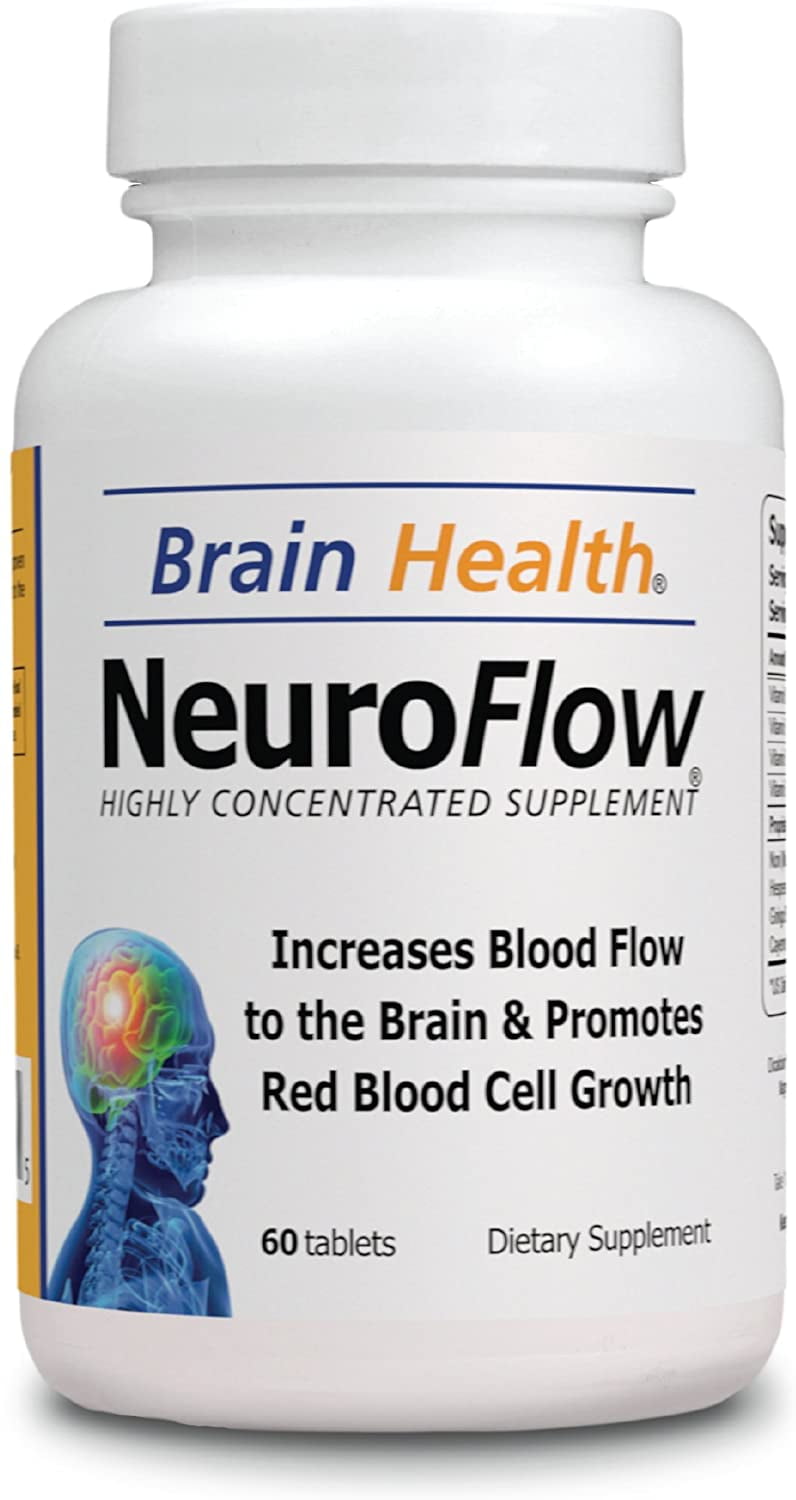 Neuro Flow Oxygenates Your Brain Brain Health 60 Tablets Highly