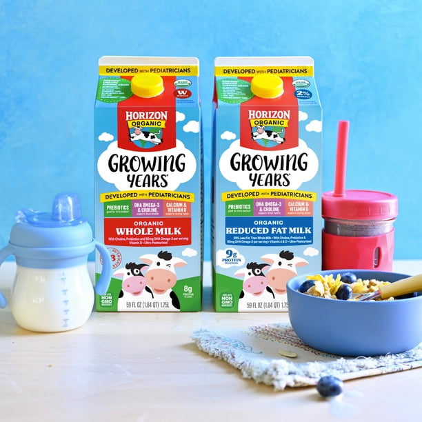 Horizon Organic Milk 59oz | Organic milk for hospitality - Walmart