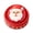 RED B, variant on 3.15" Santa Claus Bun Squishy Toy, Soft Christmas Cookie Figure with Frosted Texture for Desk Decor & Party Favors