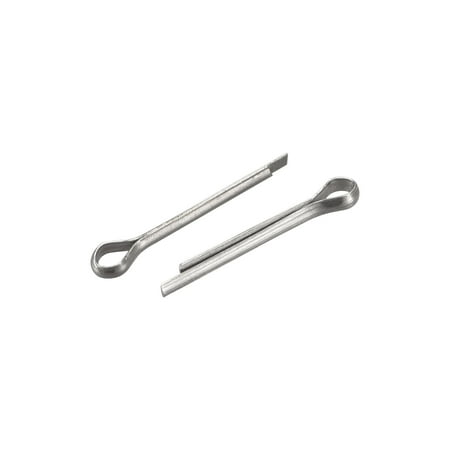 

Uxcell Split Cotter Pin 1.5mm x 12mm Stainless Steel Clip Fastener Fitting Silver Tone 30Pack