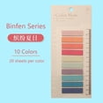 thumbnail image 1 of Color Series Self Adhesive Memo Pad  Sticky Notes  Bookmark  Point It Marker  Sticker Paper  Office  School Supplies FJH, 1 of 7