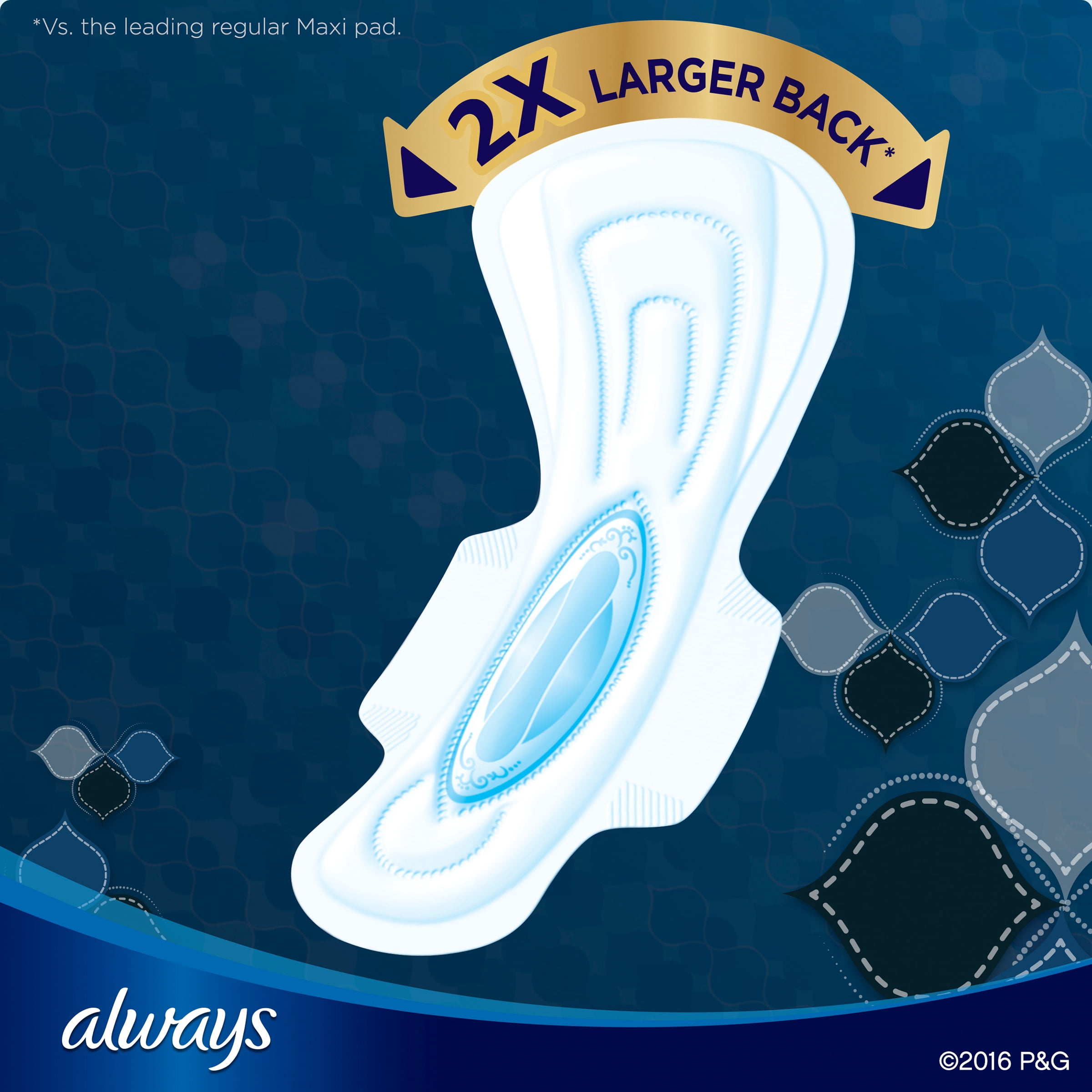Always Sanitary Napkins With Wings for Extra Heavy Flow