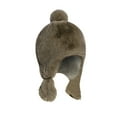 thumbnail image 2 of Dyfzdhu Women Winter Plush Fake Thick Hat Ear Protectors Warm Khaki, 2 of 7