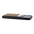 thumbnail image 3 of Dockem iPhone SE 2020 / 8 / 7 BIO M2B Wallet Case; Friendly Materials, Built-in Metal Plate, 1 Card Holder Slot, Black/Tan, 3 of 9