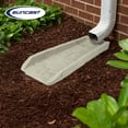 thumbnail image 4 of Suncast SB24 Decorative Rain Gutter Downspout Splash Block, Light Taupe (5 Pack), 4 of 7