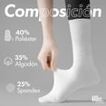 thumbnail image 3 of 12 Par Calcetines Para Yoga Calcetas Pilates Mujer Fitness, 3 of 7