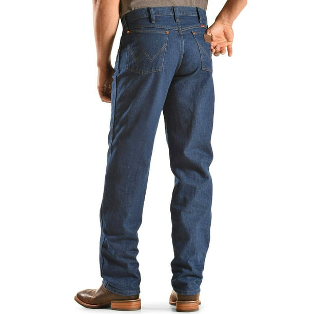 wrangler men's original cowboy cut relaxed fit jean, blue, 40x34 -  