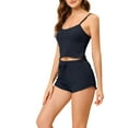 thumbnail image 4 of Unique Bargains Women's Pajama Spaghetti Strap Cami Shorts Lounge Sleepwear Sets, 4 of 5