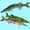 3pcsB, variant on Luya bait for long-range fishing simulation,biomimetic sea bass bait, multi joint bait, hard bait, fishing gear, swimming bait