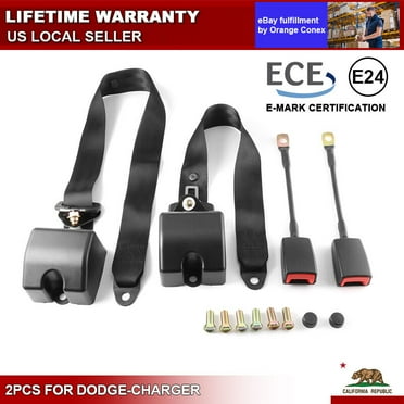 3 Point Safety Adjustable Seat Belt Strap Car Vehicle Belt for Dodge-Charger