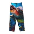thumbnail image 6 of Fotbe Ice Blue Ocean Sea Turtle Women's Pajama Pants,Sleepwear Pants,Pj Bottoms Drawstring And Pockets-Small, 6 of 7
