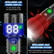 thumbnail image 3 of Linterna LED Banral recargable de altos lúmenes tipo C, 5 modos, 3 of 8