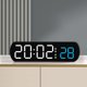 thumbnail image 1 of Reloj despertador LED multifuncional, azul, 1 of 3