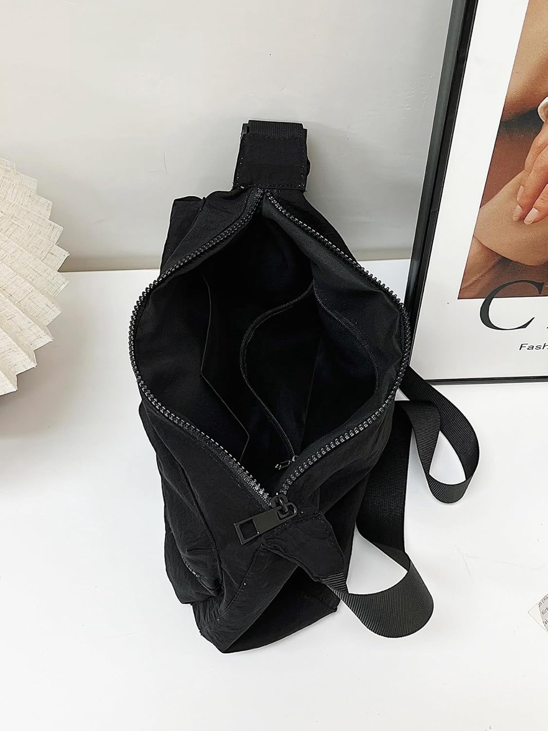 Crossbody Bags for Women Casual Cross Body Purse with Multiple Pockets For Work Travel Workout