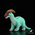 thumbnail image 2 of Cute Soft Parasaurolophus Plush Toys Real Life Dinosaur Stuffed Animal Toy 39cm, 2 of 9