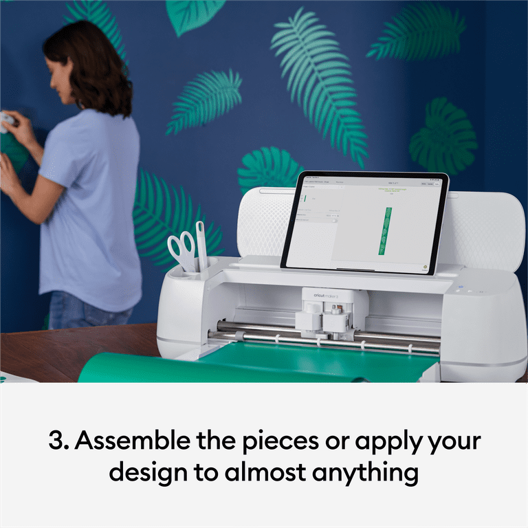  Cricut Maker - Smart Cutting Machine - With 10X Cutting Force,  Cuts 300+ Materials, Create 3D Art, Home Decor & More, Bluetooth  Connectivity, Compatible with iOS, Android, Windows & Mac, Mint