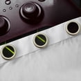thumbnail image 4 of Feelyou Video Gaming Gamer Black Out Curtains, Chic Abstract Curtains Pack of 2 (42x63 Each), Teens Kids Boys Girls Bedroom Curtains, Blackout Curtains Bedroom Decor, 4 of 6