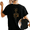 Black-2, variant on Women's Golden Wizard Castle Owl Wand Graphic T Shirt Fantasy Magic Castle Print Boho Casual Short Sleeve Round Neck Top Black S-5XL