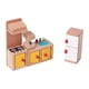 thumbnail image 2 of Muebles de casa de muñecas de madera, accesorios para casas de personas pequeñas, modelo de micropaisaje Cocina, 2 of 9