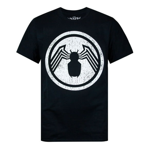 Venom Mens Distressed Logo T-Shirt