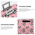 thumbnail image 5 of Xecao Valentine'S Day Panda print Elastic Luggage Cover, with double-sided print , is perfect for travel, business, and daily use, 5 of 9