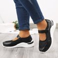 thumbnail image 4 of Vedolay Women's Flat Sneakers Women Slip On Casual Shoes Round Toe Falt Comfort Sneakers,Black 6.5, 4 of 5