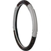 AUTO EXPRESSIONS 375209 STER WHL CVR BLK/BURLWD