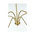 thumbnail image 4 of Living District Rohan 60" 6-Light Transitional Metal Chandelier in Satin Gold, 4 of 8