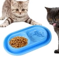 thumbnail image 2 of QHUDLV Plastic Double Twin Pet Bowl For Dog Or Cat Food Water Dish- Station, 2 of 5