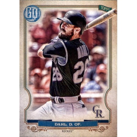 Near Mint David Dahl #75 Topps Gypsy Queen Base Set Baseball Card Ungraded Colorado Rockies