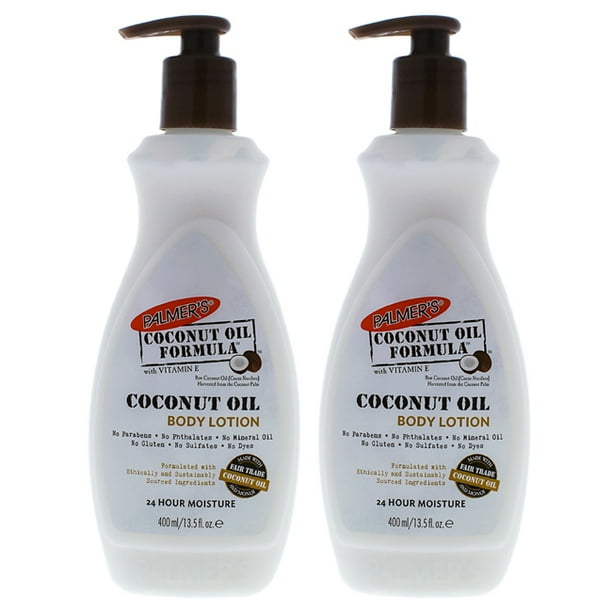 Coconut Oil Body Lotion Pack of 2 by Palmers for Unisex 13.5 oz Body Lotion