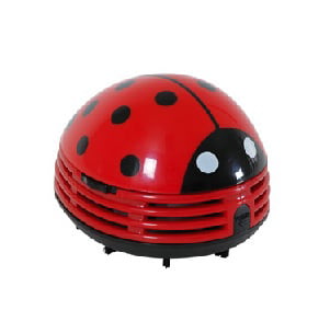 Ladybug Crumbly Mini Handheld Vacuum 12,000 RPM Motor Xmas Gift Home Work Office 